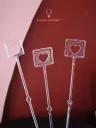 Porta tarjeta corazón mediano.